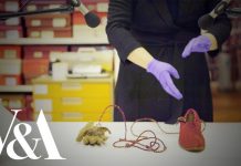 Charlie Chaplin and Henry Irving, Victoria and Albert Museum