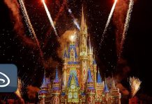 Close out your day in the best way possible…with virtual fireworks! | #DisneyMagicMoments