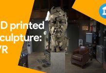 View the world’s first large scale 3D printed sculpture in 360 VR