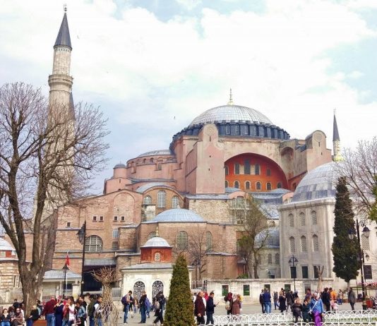 In the Depths of Hagia Sophia Museum