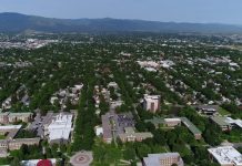University of Montana aerial campus tour